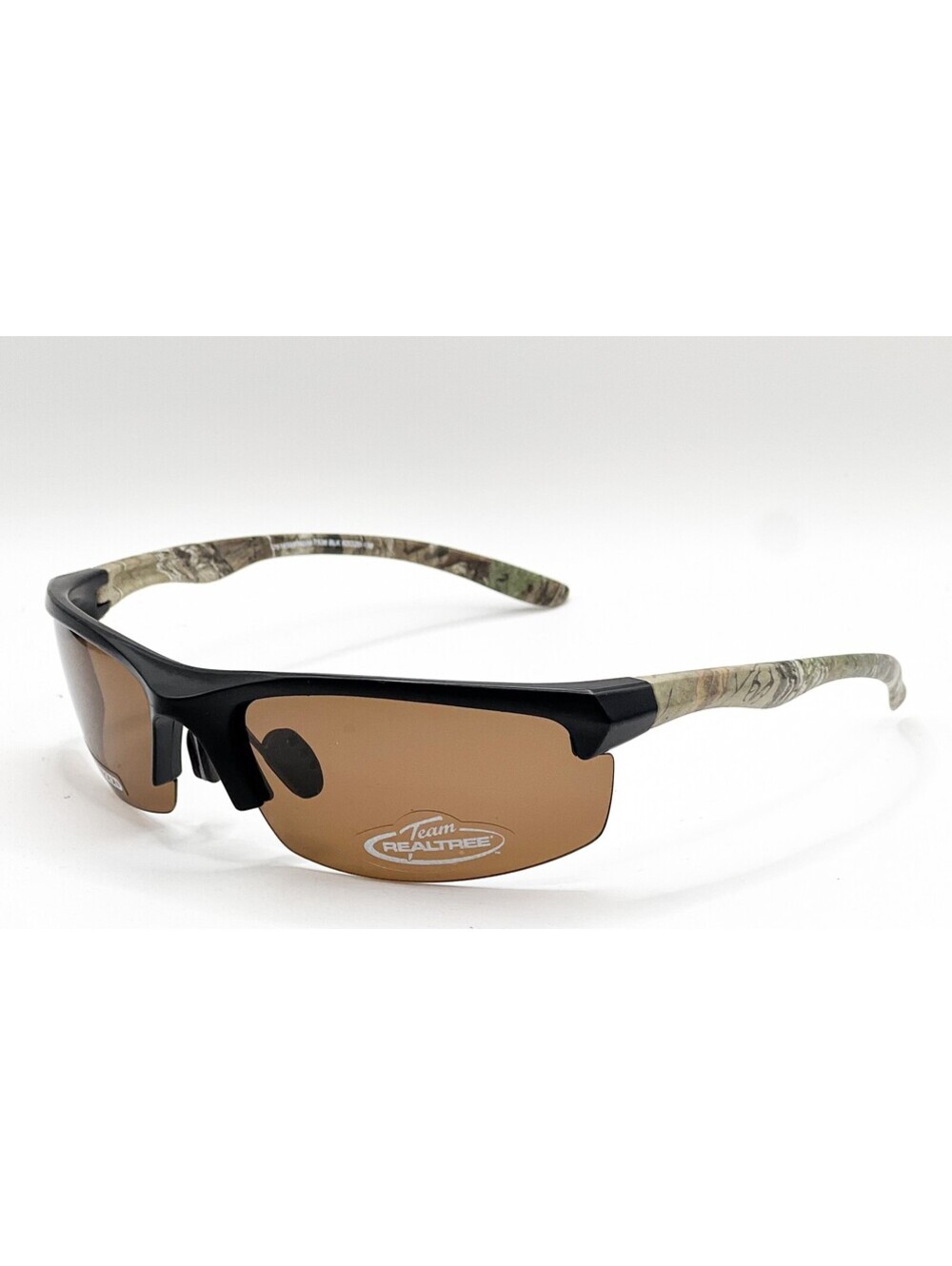 Team Realtree Xtra T536 Black Rectangle Authentic Sunglasses 62-20